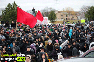 مسيرة حاشدة فـي أربعينية الحسين.. وسط ثلوج وصقيع ديربورن