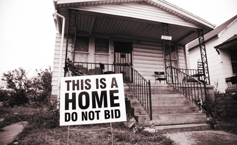 ديترويت: انخفاض قياسي للمنازل المصادرة في مزاد مقاطعة وين
