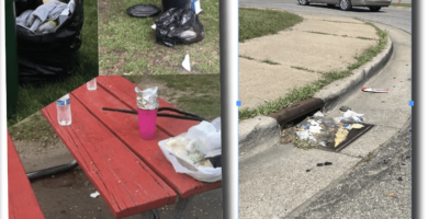 آفة رمي النفايات في شوارع ومنتزهات ديربورن: النظافة العامة مسؤولية الجميع