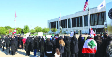 الجالية اللبنانية في منطقة ديربورن تحيي ذكرى أسبوع مجزرة بنت جبيل بسلسلة فعاليات شعبية