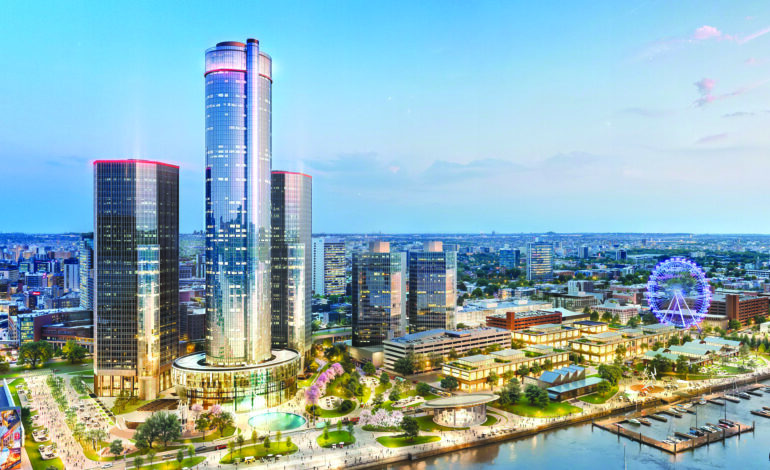 مشروع تجديد «رنيسانس سنتر» يمضي قدماً نحو إعادة تشكيل واجهة ديترويت النهرية