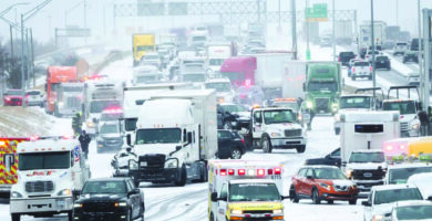 ثلوج كثيفة ودوّامة قطبية .. شتاء ميشيغن أسوأ من المعتاد