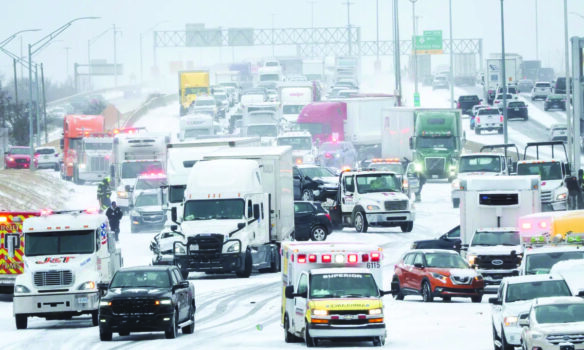 ثلوج كثيفة ودوّامة قطبية .. شتاء ميشيغن أسوأ من المعتاد