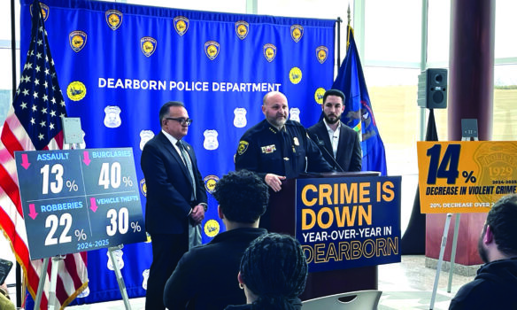 للعام الثاني على التوالي .. ديربورن تسجّل انحفاضاً ملموساً في معدلات الجريمة بكافة أنواعها