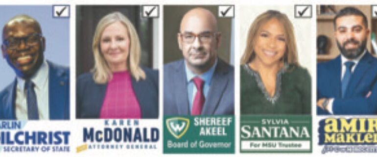 لجنة‭ ‬‮«‬أيباك‮»‬‭ ‬العربية‭ ‬الأميركية‭ ‬تدعم‭ ‬خمسة‭ ‬أسماء لنيل‭ ‬ترشيح‭ ‬الحزب‭ ‬الديمقراطي‭ ‬في‭ ‬ميشيغن‭ ‬