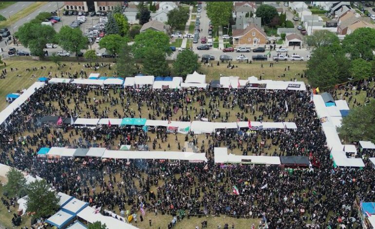 حشود قياسية تحيي أربعينية الإمام الحسين في ديربورن